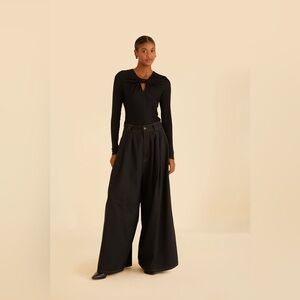 FARM RIO BLACK BODYSUIT